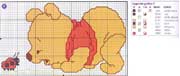 Schema punto croce Baby Winnie the Pooh