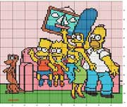 Schema punto croce Simpson