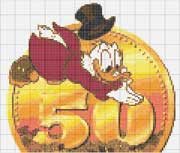 Schema punto croce zio paperone5