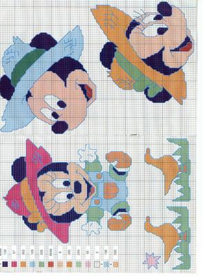 Schema punto croce Disney21