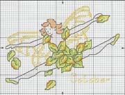 Schema punto croce Fatina 2