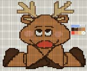 Schema punto croce Soldatino