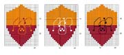 Schema punto croce Roma