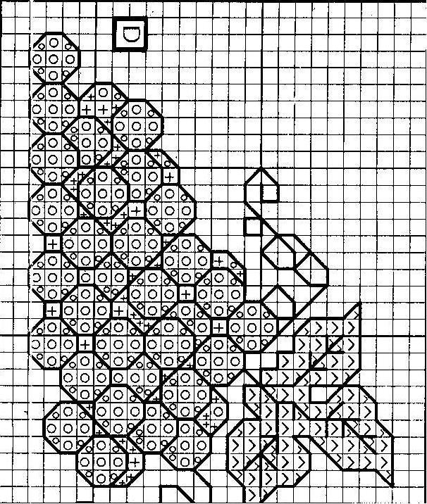 Schema punto croce Frutta1