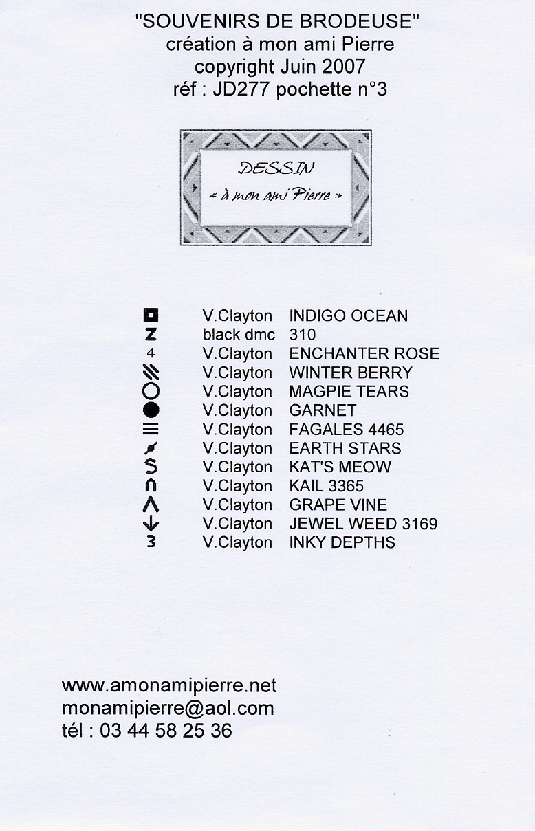 Schema punto croce Arte ricamo 4