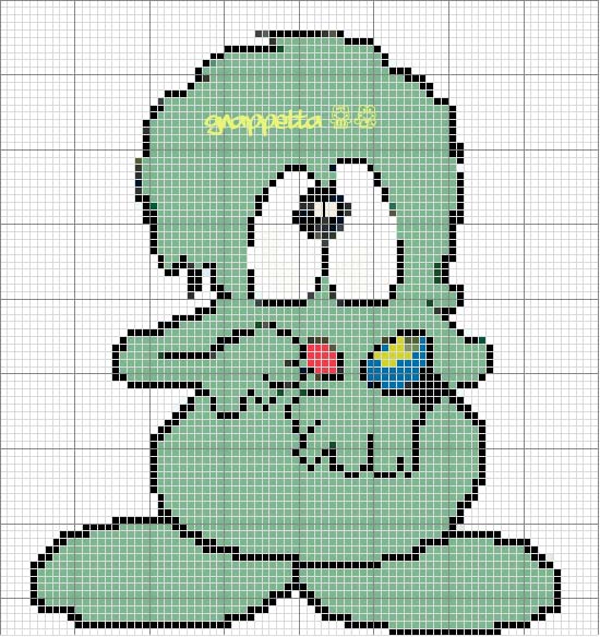 Schema punto croce Chobin