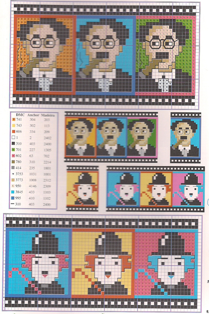 Schema punto croce Cinema