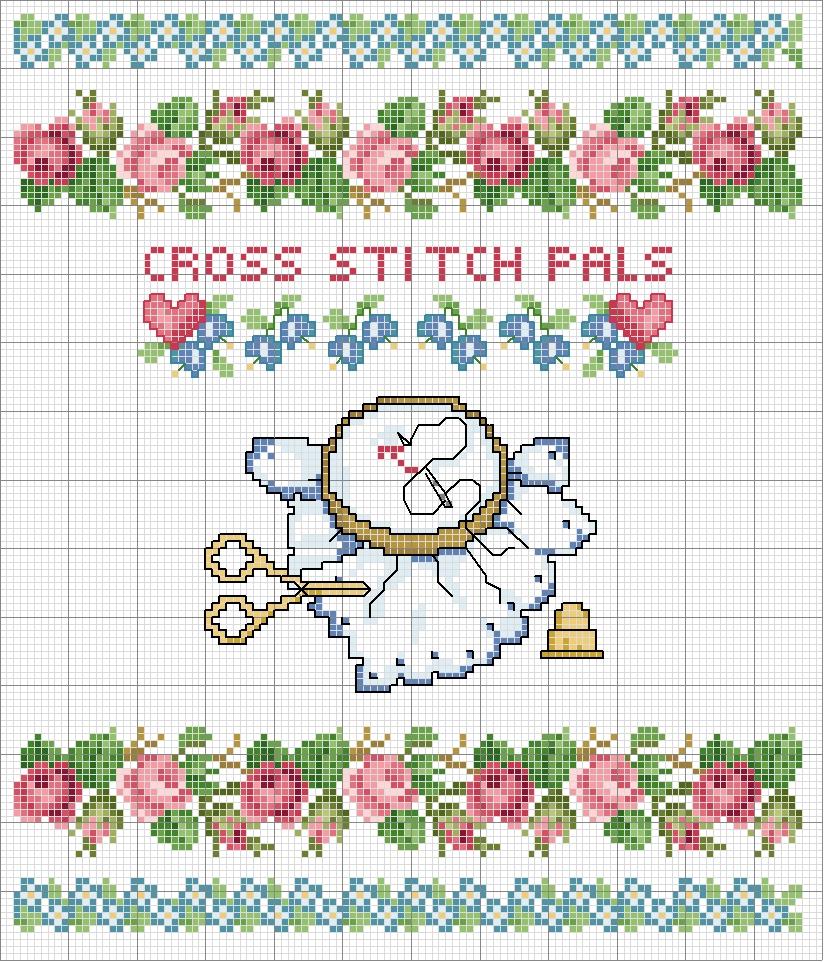 Schema punto croce Cross stitch