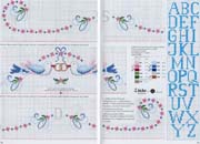 Schema punto croce Abc-nuziale