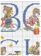 Schema punto croce Alfabeto-orsi-5