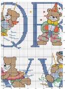 Schema punto croce Alfabeto-orsi-7