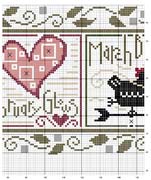 Schema punto croce Bordo-snapper-2