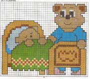 Schema punto croce Buonanotte-5