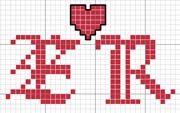 Schema punto croce Er-cuore-2