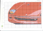 Schema punto croce Ferrari-1