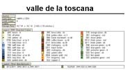 Schema punto croce Toscana Celeste 6