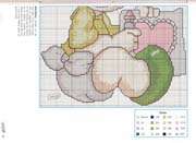 Schema punto croce bimbo ciuccio2 