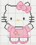 Schema punto croce hello kitty5