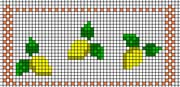 Schema punto croce limoni1 