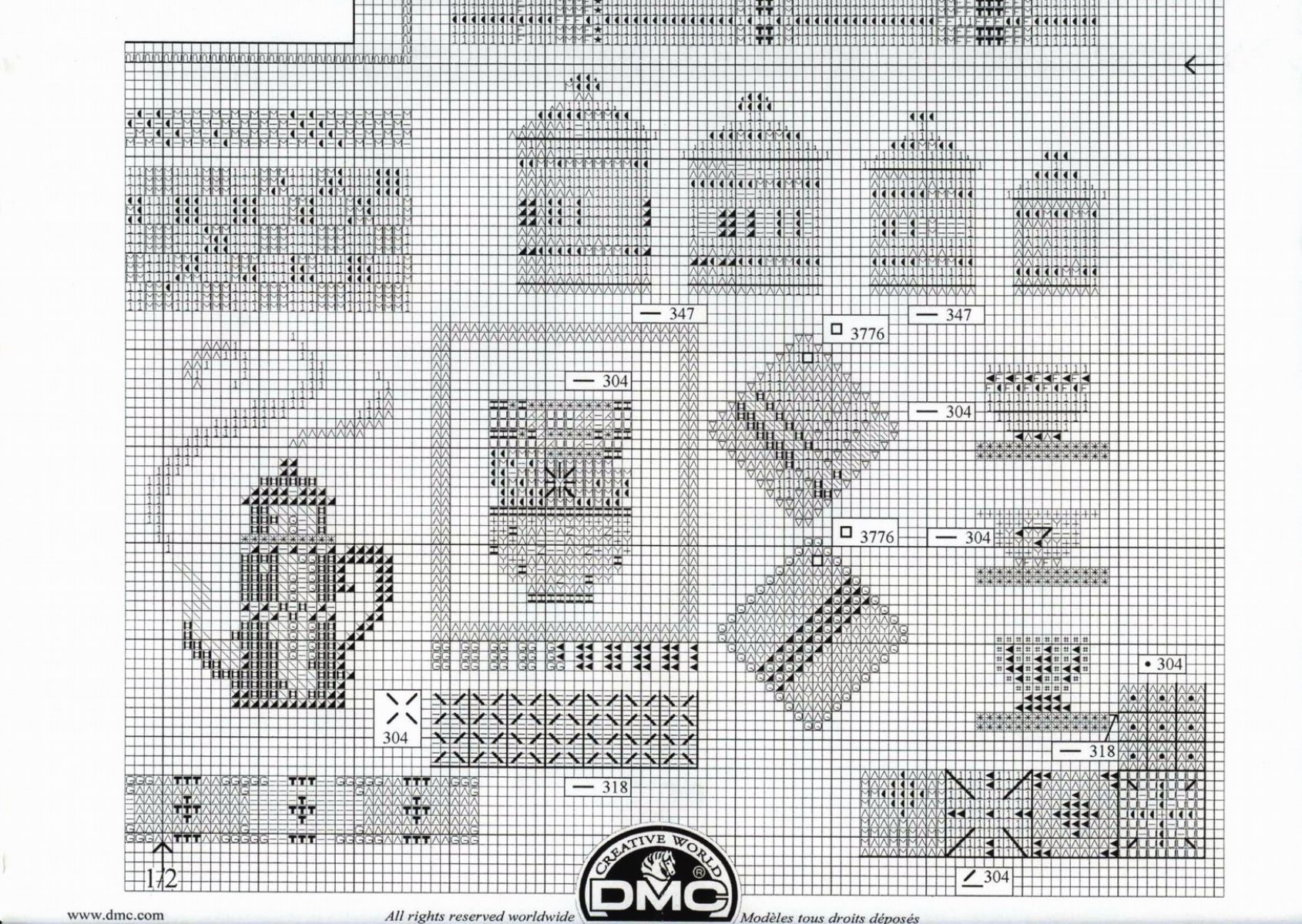 Schema punto croce Bella cucina 5