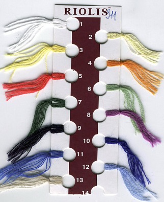 Schema punto croce Bottiglie 7