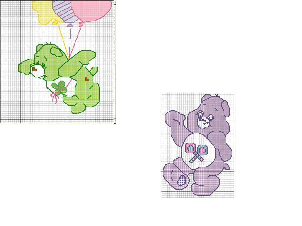 Schema punto croce Cuore 5