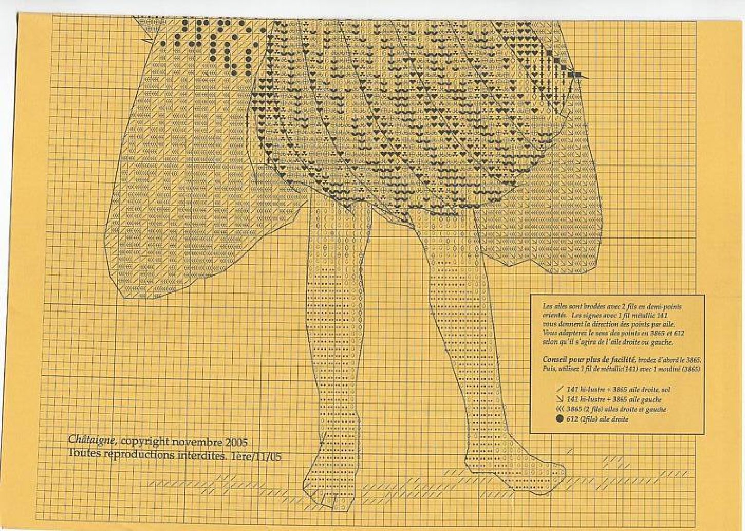 Schema punto croce Fatina 2