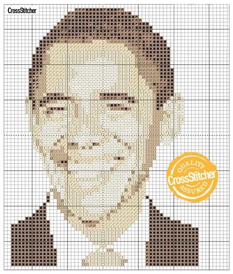Schema punto croce Obama