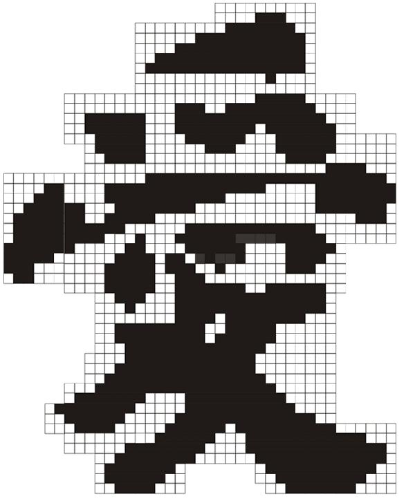 Schema punto croce Scritta orientale