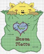 Schema punto croce Copertina Gztto Mammaele