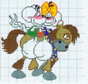 Schema punto croce Didll 2