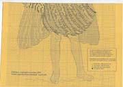 Schema punto croce Fatina 2