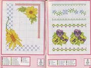 Schema punto croce Idee Girasole