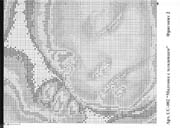 Schema punto croce Mamma Bebe 6