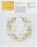 Schema punto croce Mimosa 2
