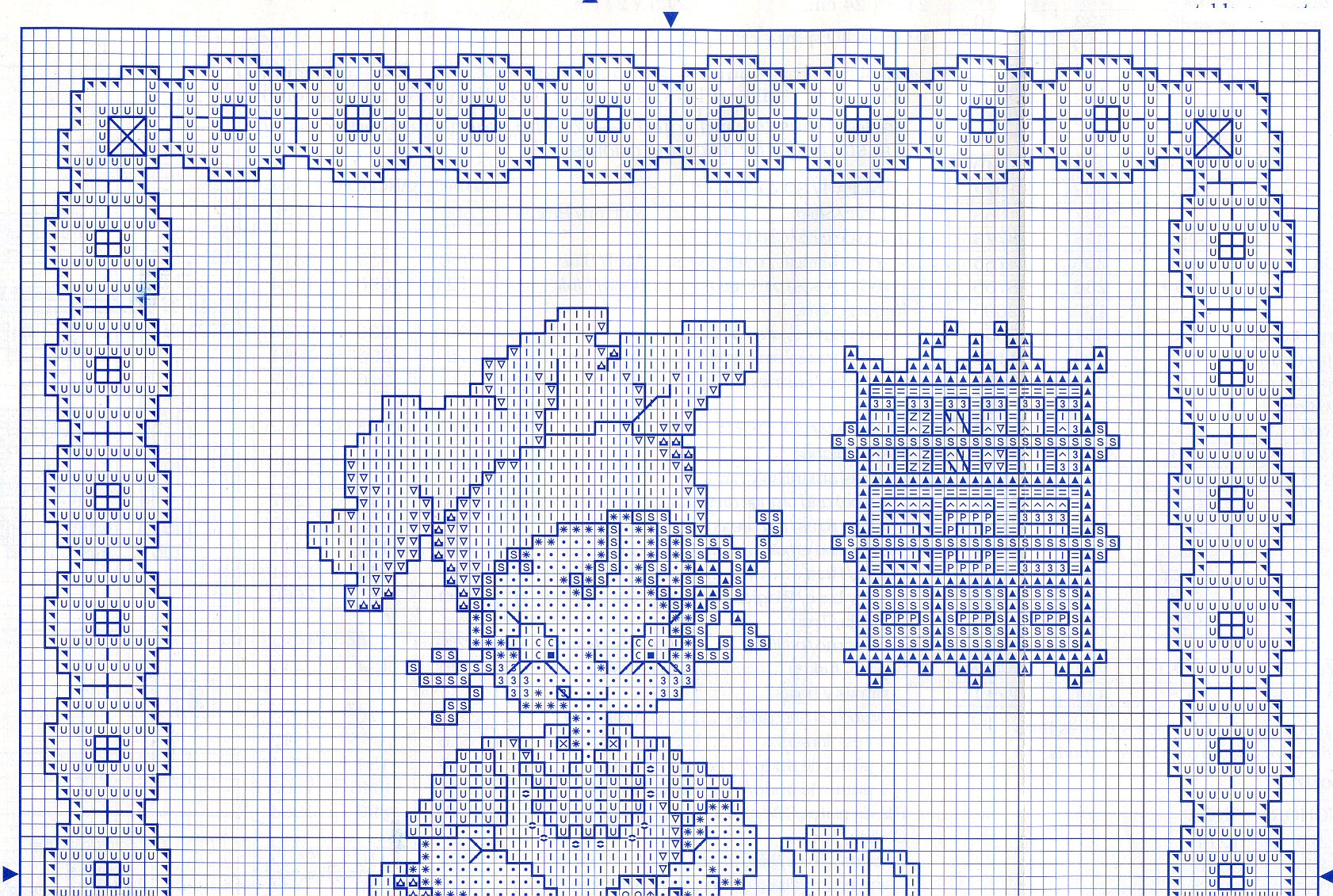 Schema punto croce Cuoca Bambina 02