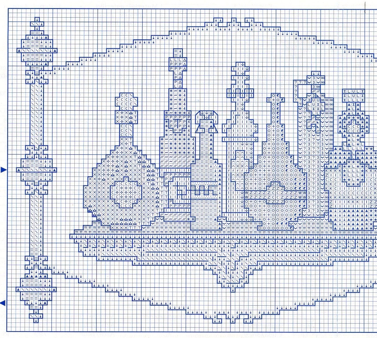 Schema punto croce Liquori 02