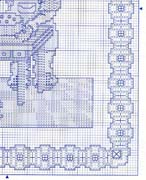 Schema punto croce Cuoco Bambino 05