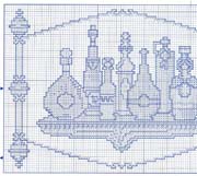 Schema punto croce Liquori 02