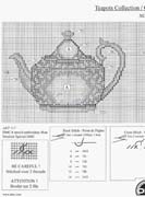 Schema punto croce Teapots Collection 03