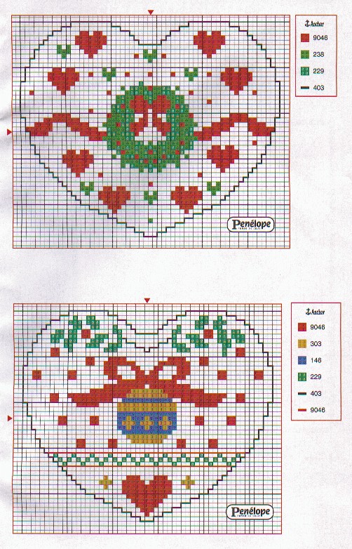 Schema punto croce Decorazione 11b