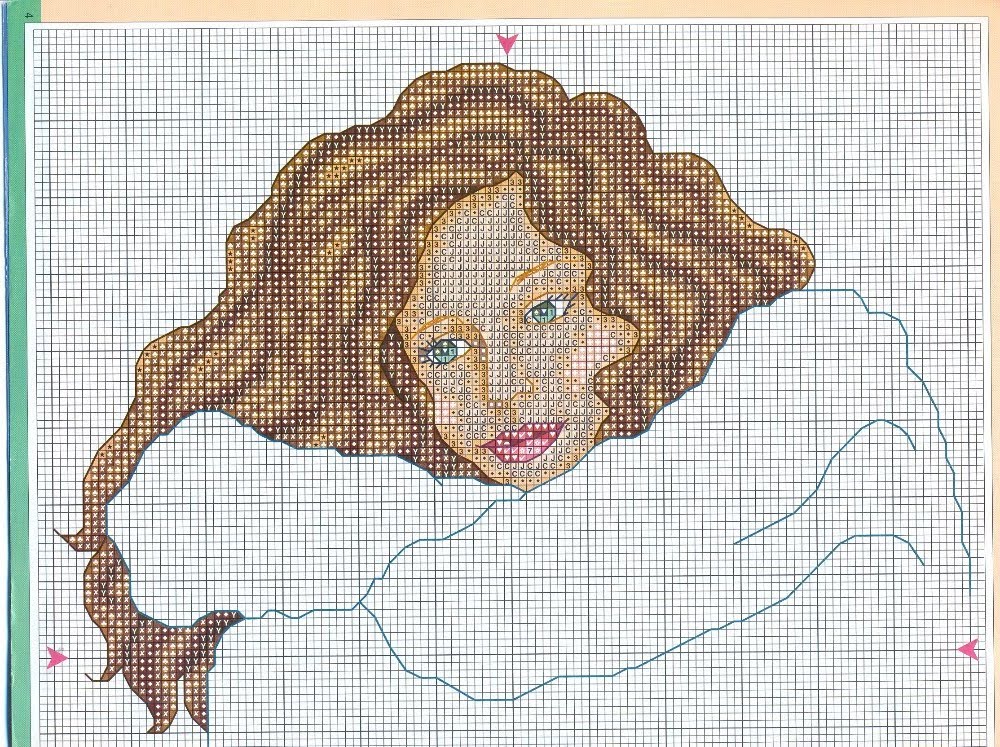 Schema punto croce Beautyfull 2