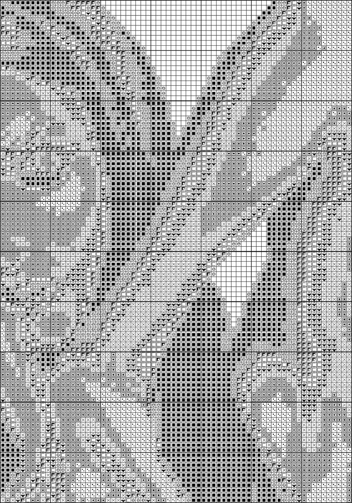 Schema punto croce Woman 3