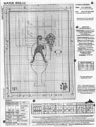 Schema punto croce Gatto Nero Bagno2