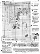 Schema punto croce Gatto Nero Pesce4