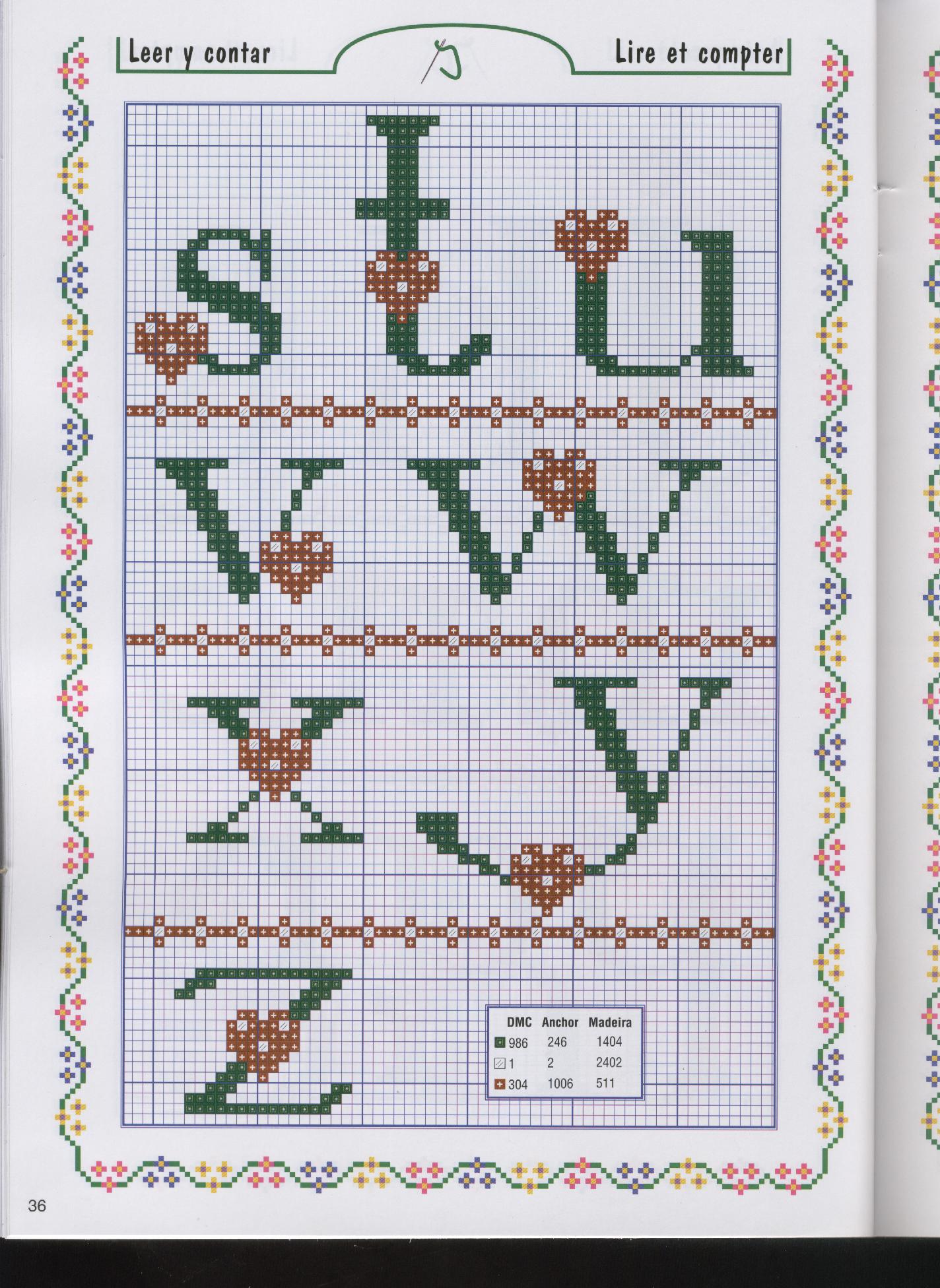 Schema punto croce Idee 139