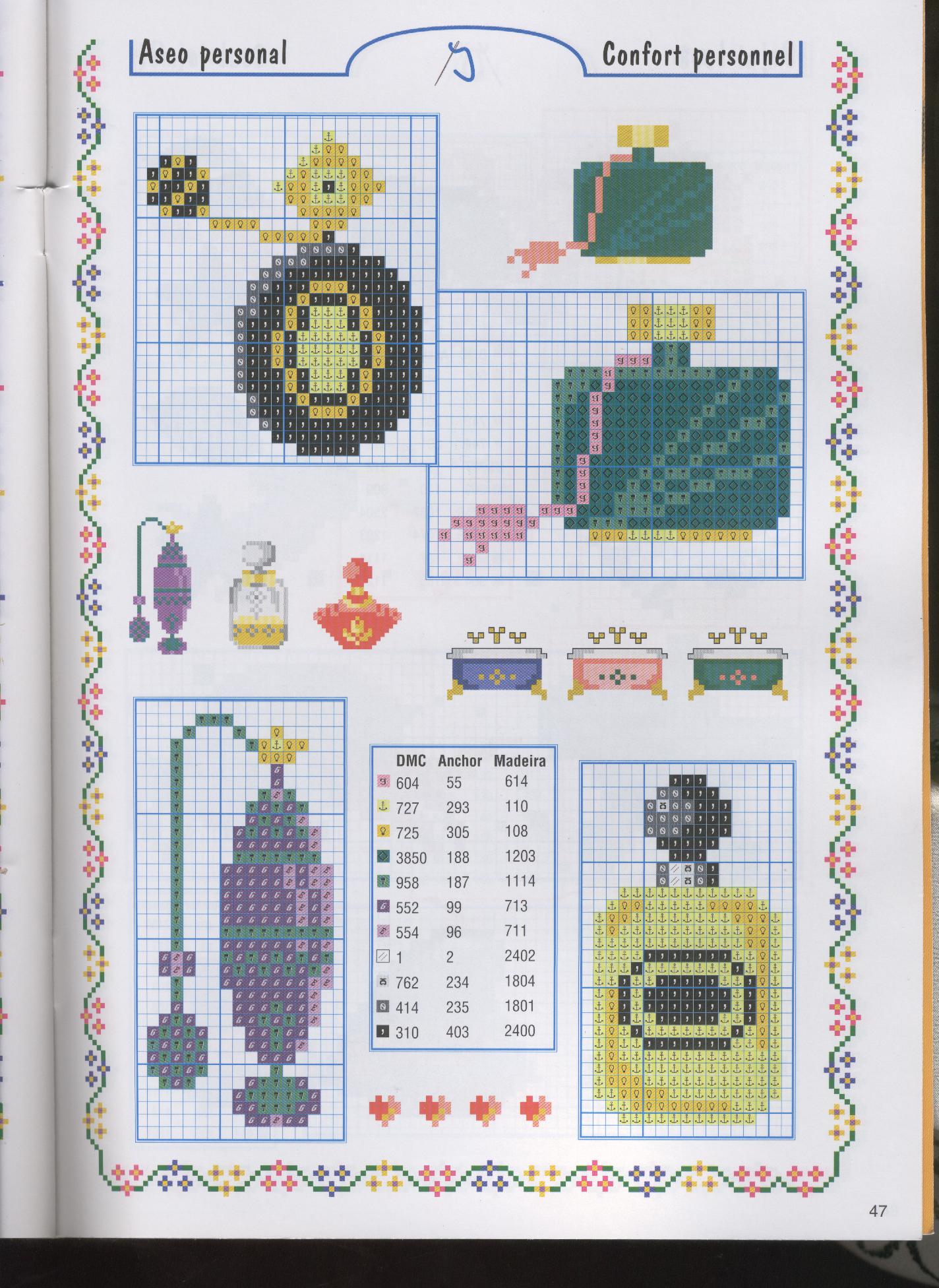 Schema punto croce Idee 150