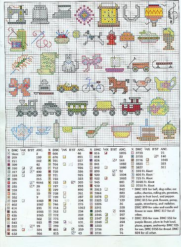 Schema punto croce Idee 162