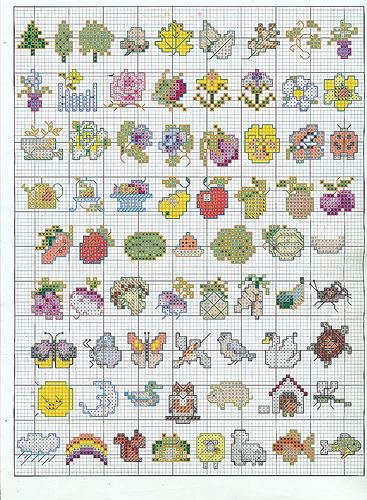 Schema punto croce Idee 171