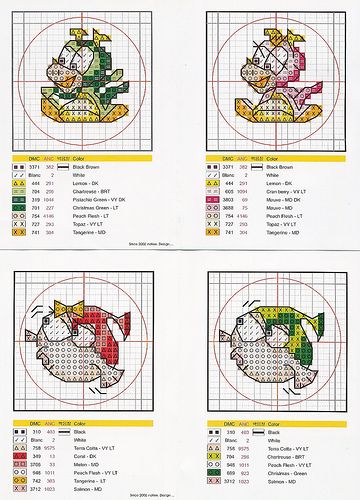 Schema punto croce Idee 174